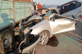 الجلفة.. 5 جرحى في حادث اصطدام سيارة بشاحنة بالبويقلة في مسعد