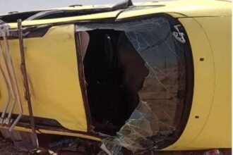 الجلفة: 7 جرحى في حادث انقلاب سيارة للنقل الجماعي بالبيرين