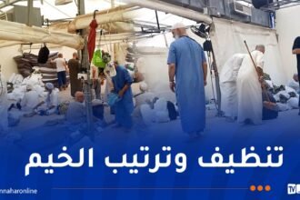 الحجاج الجزائريون يطلقون مبادرة “أترك المكان أحسن مما كان”
