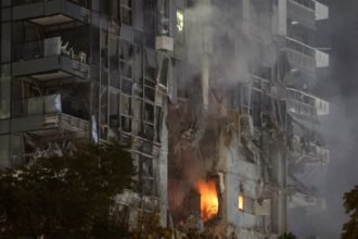 الحرس الثورى الإيراني يعلن استهداف مقر الموساد في تل أبيب