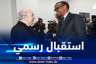 الرئيس الرواندي يحل بالجزائر ويحظى باستقبال رسمي من الرئيس تبون