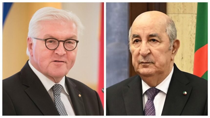 الرئيس تبون يتلقى مكالمة هاتفية من نظيره الألماني.. وهذه فحواها