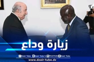 الرئيس تبون يستقبل سفير جمهورية غانا