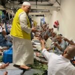 المرشدون الدينيون والمرشدات لبعثة الحج الجزائرية يتولّون مهمة تفويج حجاجنا لرمي جمرة العقبة الكبرى