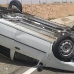 المسيلة..  5 جرحى في حادث انقلاب سيارة بعين الحجل