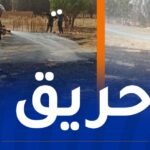 النعامة: إندلاع حريق في بقايا محصول زراعي 