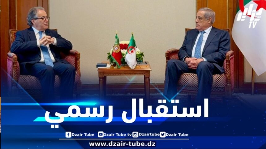 الوزير الأول يستقبل رئيس المحكمة الدستورية للجمهورية البرتغالية