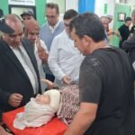 انهيار بناية في باب الوادي..الوالي المنتدب يزور المصابين