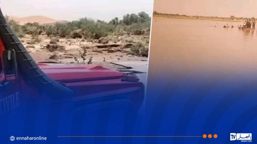 ايليزي.. انتشال جثة غريق في بركة مائية بتنمري