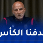حاج عدلان: “نهائي كأس الجزائر فرصتنا لإنقاذ موسم الفريق”