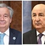 حمله نقل تحياته الحارة الودية لرئيس الجمهورية..العرباوي يلتقي مع الأمين العام للأمم المتحدة
