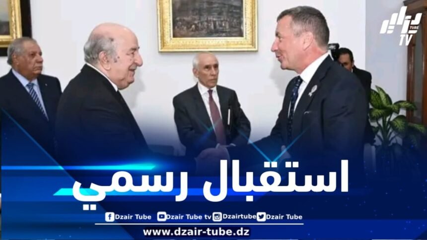 رئيس الجمهورية يستقبل وفداً عن الشركة الأمريكية إكسون موبيل