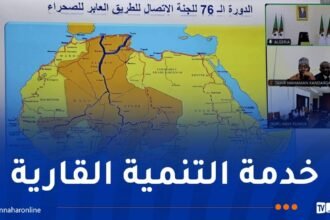رخروخ: نسبة إنجاز الطريق العابر للصحراء بلغت 90%
