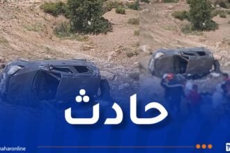 سطيف.. 5 جرحى جراء انقلاب سيارة