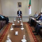 شايب يستقبل المدير العام بالنيابة لبنك التنمية المحلية