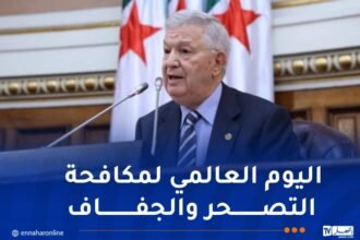 ناصري: نعتز بجهود الجزائر في مواجهة ظاهرة التصحر والجفاف