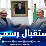 وزير الداخلية يستقبل المخرج والمنتج الجزائري السعيد عولمي