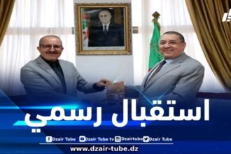 وزير الداخلية يستقبل المخرج والمنتج الجزائري السعيد عولمي