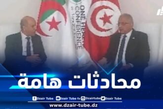 وزير الصحة يلتقي نظيره التونسي وهذا ما دار بينهما