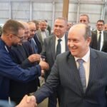 وزير الصناعة يعاين وحدة تيارت التابعة لمصنع ENTPL