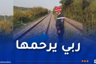 وفاة امرأة في حادث قطار بجيجل