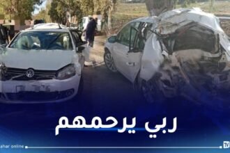3 وفيات في حادث مرور خطير بالطريق الولائي رقم 6