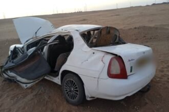 أدرار.. 4 جرحى في انحراف وانقلاب سيارة باوف 