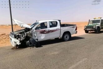 إيليزي.. 3 جرحى في حادث مرور بإن أمناس