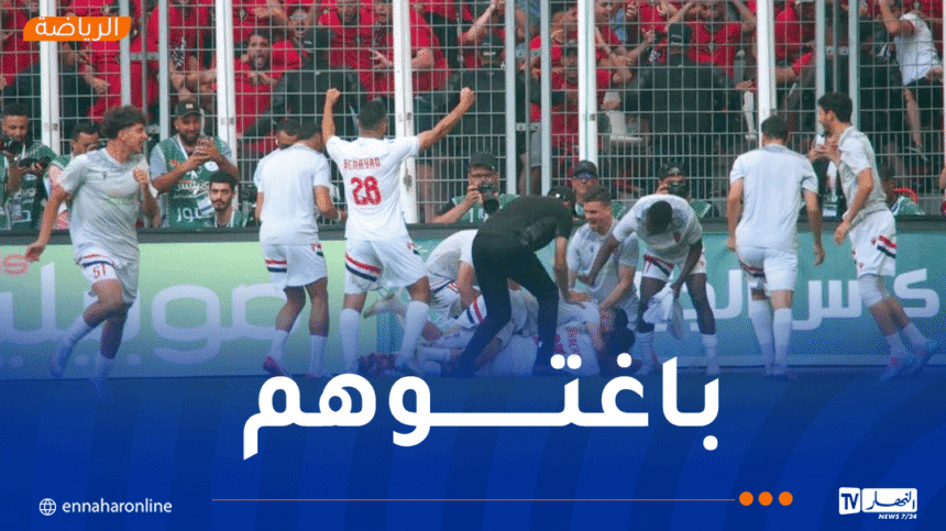 اتحاد العاصمة يتقدم بثنائية على شباب بلوزداد في الشوط الأول من نهائي كأس الجزائر