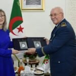  الأمين العام لوزارة الدفاع الوطني يستقبل سعادة سفيرة كندا بالجزائر