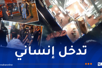 البحرية الجزائرية تنفذ عملية إجلاء صحي لبحار من طاقم سفينة برتغالية