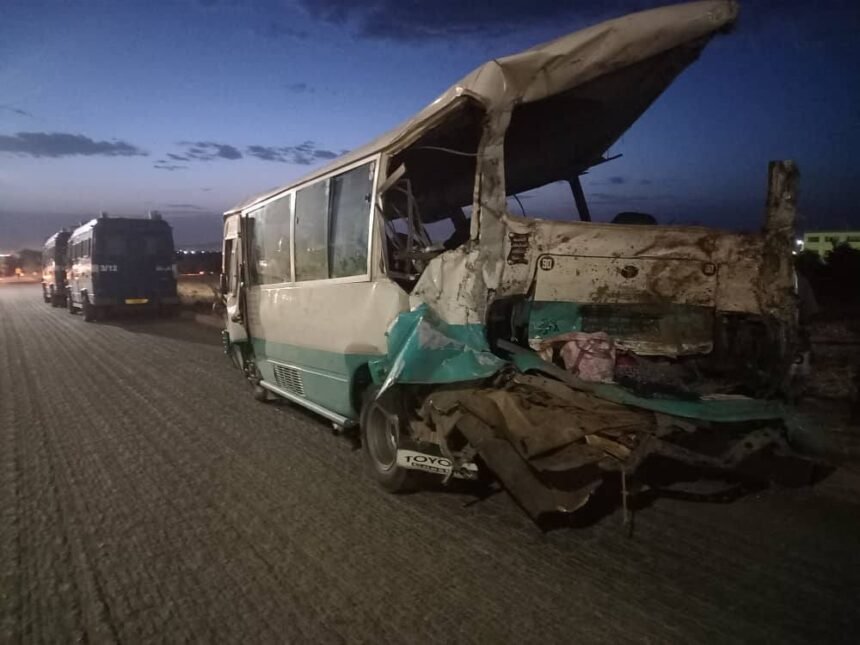 البيض: ارتفاع حصيلة الحادث المروري إلى 7 وفيات