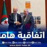 التوقيع على عقد هام بين سوناطراك وإيني الإيطالية