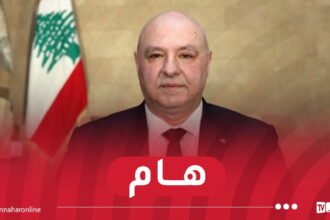 الرئيس اللبناني يحل بالجزائر في زيارة رسمية