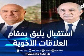 الرئيس اللبناني يحل بالجزائر ويحظى باستقبال رسمي من قبل رئيس الجمهورية