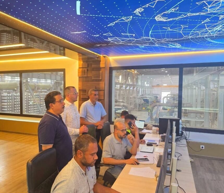 الرئيس المدير العام للشركة الجزائرية للطاقة يعاين محطة تحلية مياه البحر فوكة 2 والحامة 