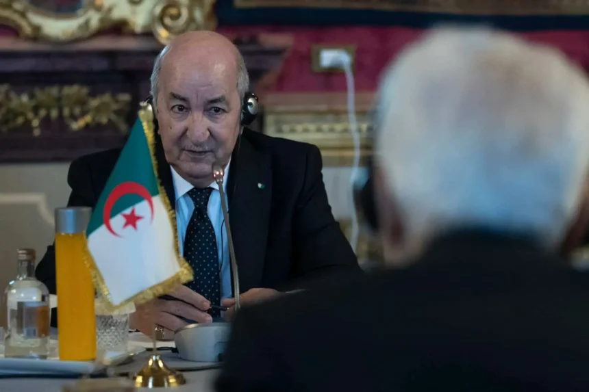 الرئيس تبون يُجري محادثات ثنائية مع نظيره الإيطالي