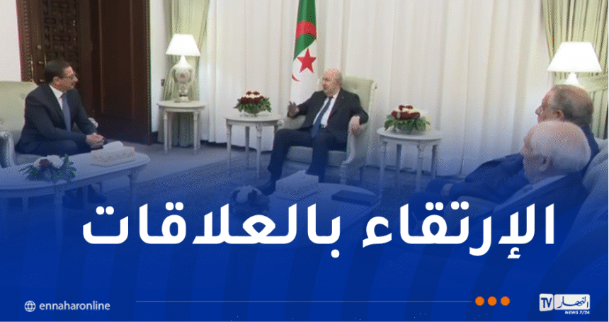 السفير التونسي ينقل تحيات قيس السعيد للرئيس تبون