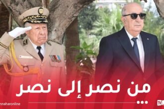 الفريق أول شنقريحة يشكر الرئيس تبون بهذه الكلمات
