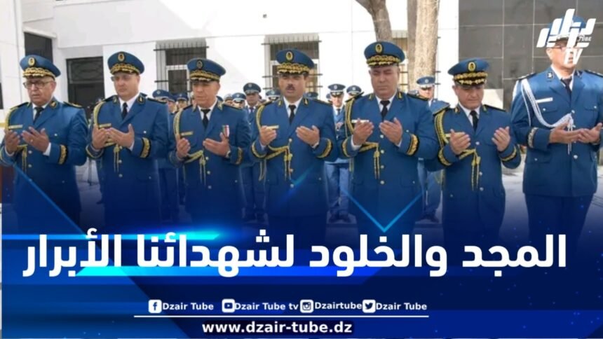 المدير العام للأمن الوطني يضع إكليلاً من الزهور بجدارية الوفاء