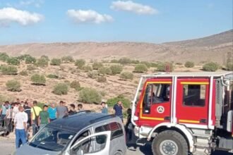 المسيلة.. قتيل وجريح في اصطدام بين سيارتين بحمام الضلعة