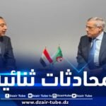 الوزير الأول يجري محادثات مع رئيس مجلس الوزراء المصري