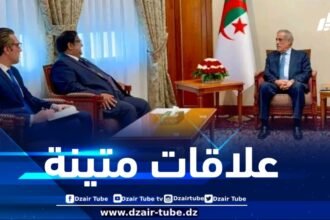 الوزير الأول يستقبل سفير باكستان بالجزائر