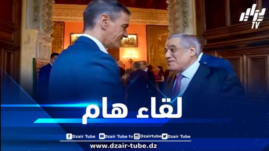 الوزير الأول يلتقي رئيس الحكومة الإسبانية