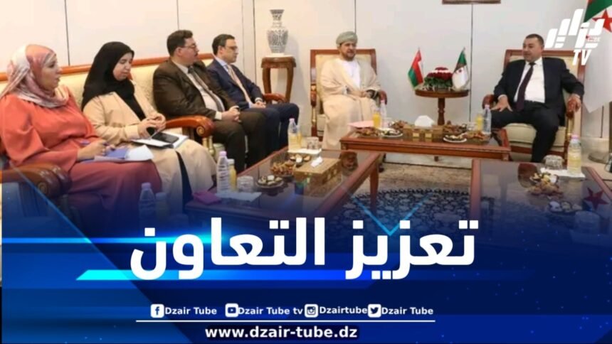 الوزير سعيود يبحث مع السفير العماني سبل تعزيز التعاون الثنائي في مجال النقل