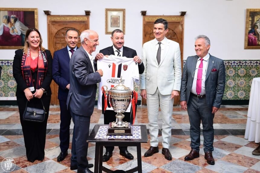 بالصور.. الوزير سعيد سعيود يكرم فريق اتحاد العاصمة