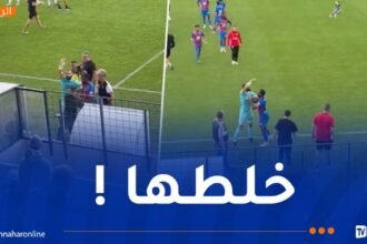 بالفيديو.. ماندريا يُحدث طوارئ في ودية “كان” وأونجي