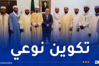 بلمهدي يستقبل الأئمة الموفدين إلى أكاديمية الأزهر بمصر