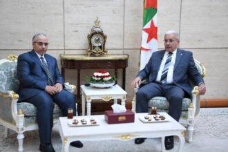 بوغالي يستقبل رئيس المجلس الإسلامي الأعلى