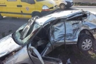 تبسة.. 5 جرحى في انحراف وانقلاب سيارة بعين الزرقاء